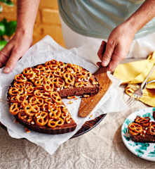 Chocolate and chilli tart