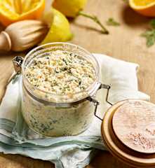 Rillettes de haddock aux agrumes et aux herbes