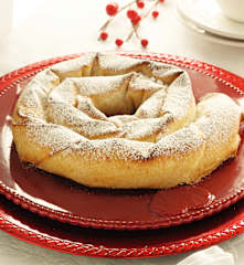 Serpiente de frutos secos y franchipán