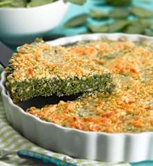 Špenátový koláč