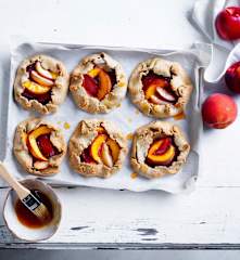 Stone fruit galettes