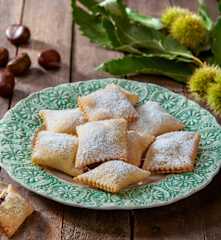 Ravioli dolci di castagne
