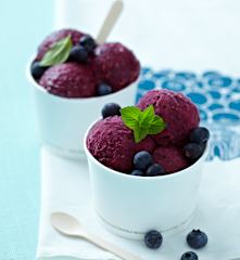 Blueberry Frozen Yoghurt