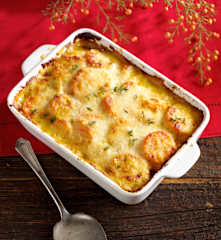 Süßkartoffel Gratin