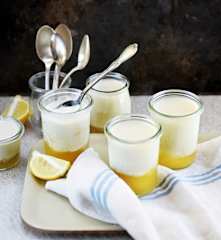 Yaourts au soja et au citron