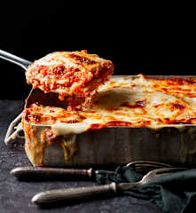 Lasagne bolognaise aux épinards