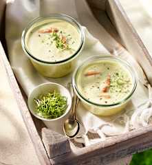 Erbsencremesuppe