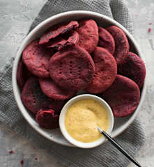 Sopaipilla de betarraga