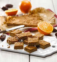 Pomerančové kostky (bez cukru a bez mouky)