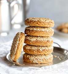 Tahinli Zeytinyağlı Bisküvi