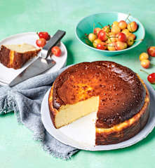 Dani Valent's Basque cheesecake