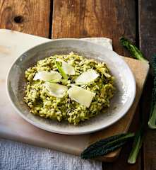Risotto al cavolo nero e Taleggio