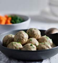 Boulettes de dinde sauce moutarde