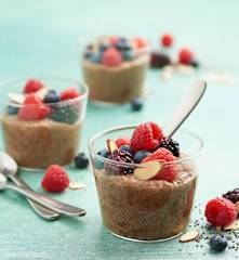 Overnight Chocolate Chia Pudding