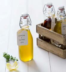 Lemon and thyme oil