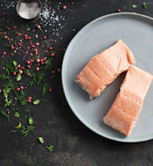 Sous-vide poisson gras, avec ou sans peau (saumon)