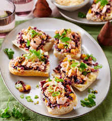 Pulled Lachs Baguettes