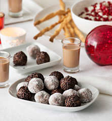 Rocas de chocolate, almendra y avellana