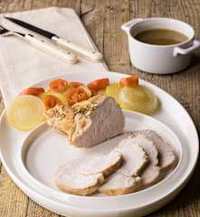 Arrosto di tacchino con ratatouille