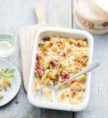 Gratin de gnocchi au Mont-d'Or