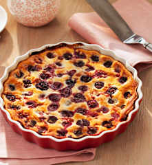 Clafouti de cerezas