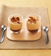 Verrines choco-caramel-speculoos