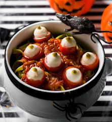 Massa verde com olhos