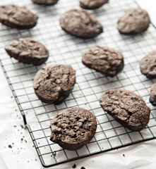 Cookies brownie de chocolate