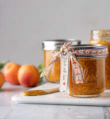 Mostaza dulce de albaricoque