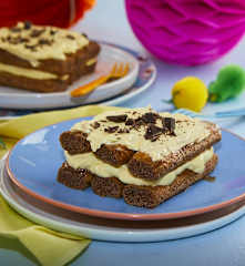 Tiramisù alla crema gianduia