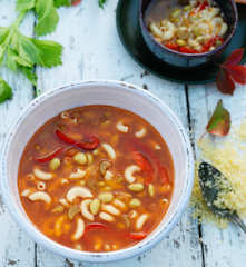Hearty Soya Bean Soup