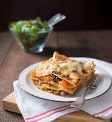 Vegetable lasagne