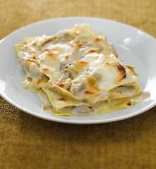 Lasagne carciofi e crema di stracchino