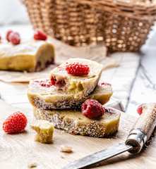 Quatre-quarts vapeur aux framboises