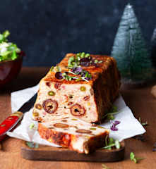 Terrina de pavo con frutos secos