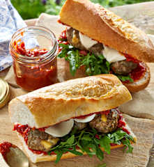 Meatball-Sandwiches