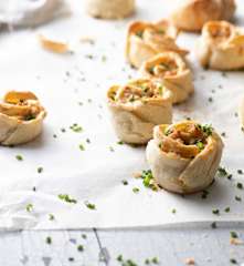 Roselline prosciutto e formaggio (senza glutine)