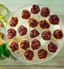 Dolcetti di mandorle e cioccolato