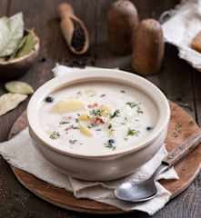 Zupa z ziemniakami i maślanką (dziadówka)