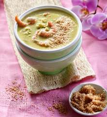 Exotische Spitzkohlsuppe