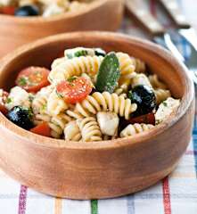 Salada de massa grega