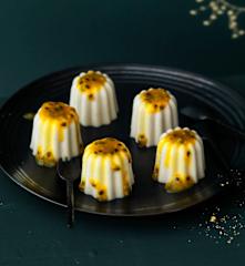Blanc-manger aux fruits de la Passion
