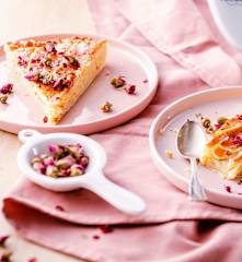 Galette des rois amande et rose