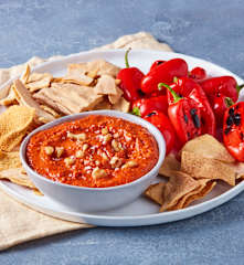 Roasted Red Pepper and Walnut Dip (Muhammara)