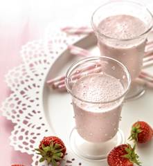 Milkshake cu căpșune