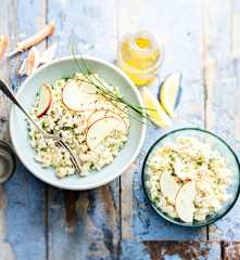 Salade d'araignée au chou et à la pomme