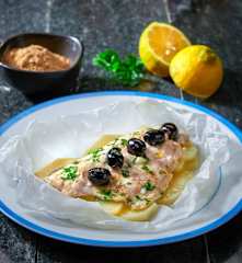 Filetti di orata allo zenzero al cartoccio