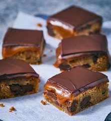 Salzkaramell-Cookie-Bars