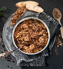 Estofado polaco de cerdo Podhale (Bigos)