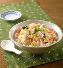 鮭魚味噌雜炊